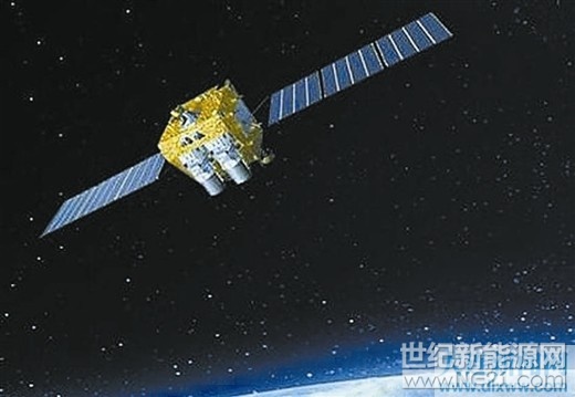 ▲用光伏發(fā)電的衛(wèi)星。
