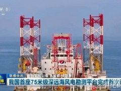 中國船舶武漢船機(jī)總包在山東半島海上風(fēng)電場完成首次勘測